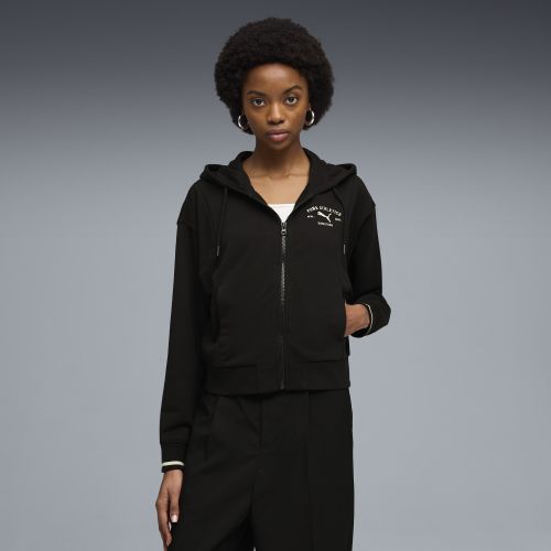 Sudadera con capucha y cremallera Class para mujer, Ropa, Negro, XXS - PUMA - Modalova