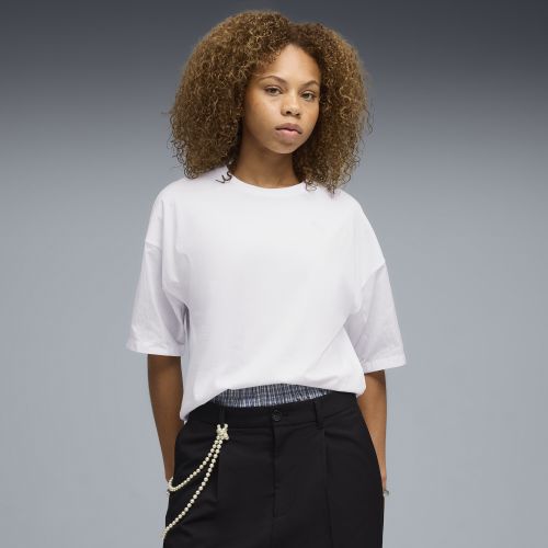 Camiseta extragrande HER para mujer, Ropa, Blanco, XXS - PUMA - Modalova