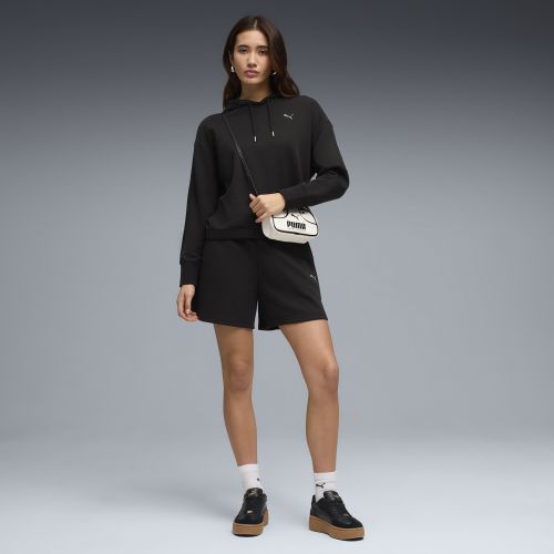Chándal corto holgado con capucha para mujer, Ropa, Negro, XXS - PUMA - Modalova