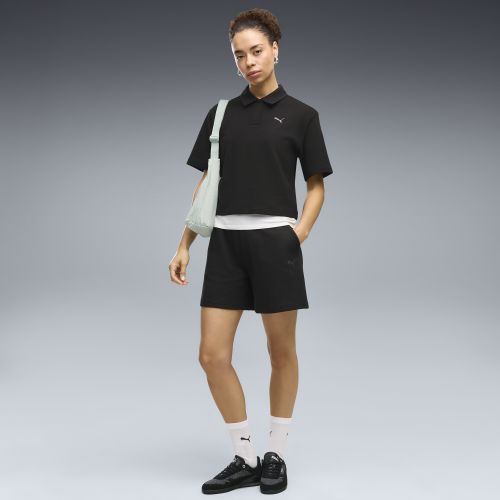 Shorts a vita alta Essentials Elevated da donna, Accessori, Nero, XXS - PUMA - Modalova
