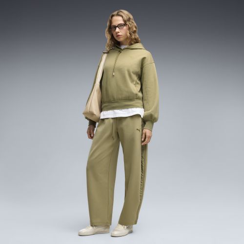 HER Relaxed Barrel Leg Pants Women in Brown | Size Large - PUMA - Modalova