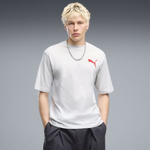 Graphics Boxy Utility T-Shirt Men in White | Size Large - PUMA - Modalova