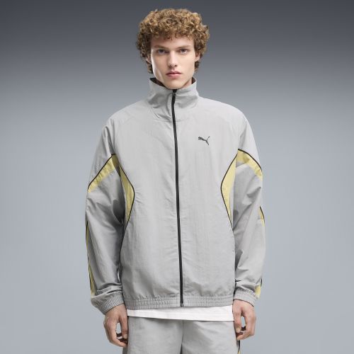 Sport Relaxed Track Jacket Men in Gray | Size Large - PUMA - Modalova