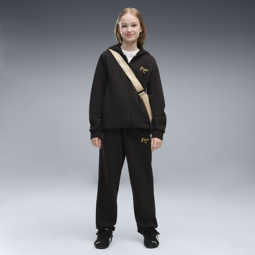 Tuta con zip Essentials Script Glitter da ragazza, Accessori, Nero, 15-16Y - PUMA - Modalova