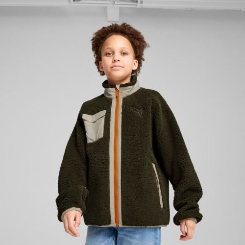 Chaqueta Sherpa híbrida juvenil - PUMA - Modalova