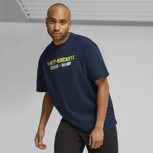 Camiseta de baloncesto Step Up Your Game para hombre, Ropa, Club Navy, XS - PUMA - Modalova