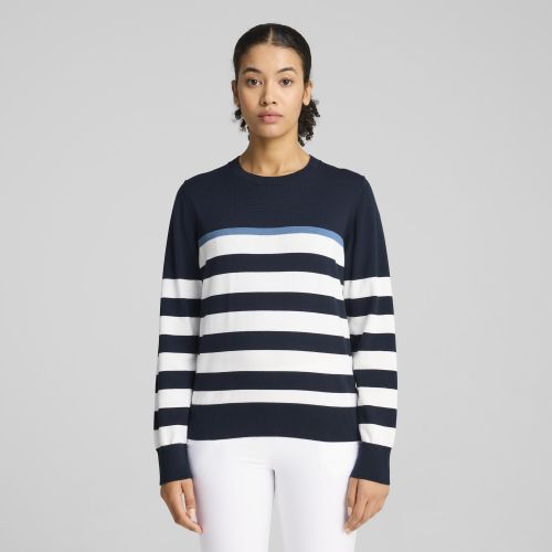 Suéter de rayas Resort para mujer, Ropa, Azul, L - PUMA - Modalova