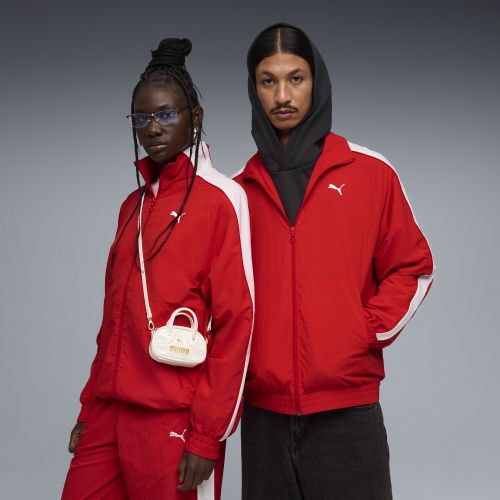 T7 Oversized Track Jacket Unisex in Red | Size Large - PUMA - Modalova