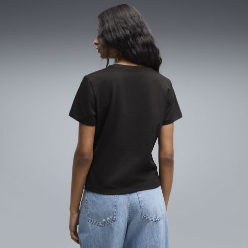 Camiseta Essentials Slim para mujer, Ropa, Negro, XXS - PUMA - Modalova