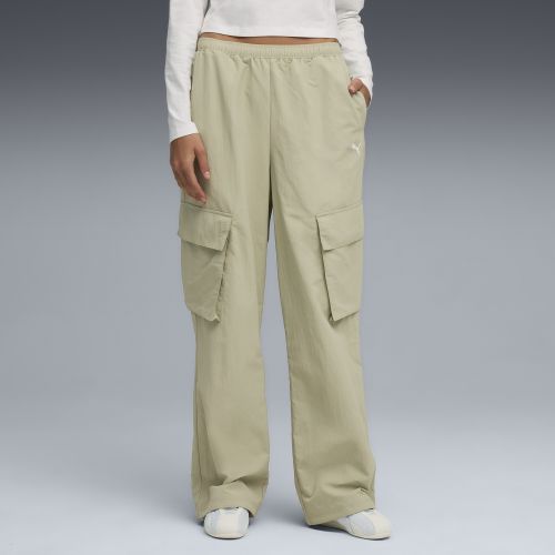 Pantaloni cargo WARDROBE ESS vestibilità comoda da donna, Abbigliamento, Verde, XXS - PUMA - Modalova