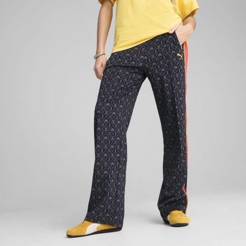 Pantalones rectos estampados Road To Unity T7 para mujer - PUMA - Modalova