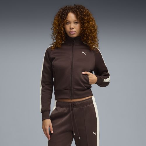 T7 ALWAYS ON Short Track Jacket Women in Brown | Size Small - PUMA - Modalova