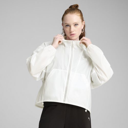 Chaqueta cortaviento extragrande WARDROBE ESS para mujer - PUMA - Modalova