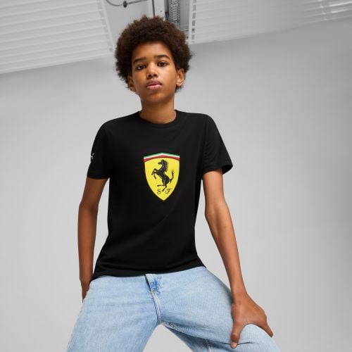 T-shirt Scuderia Ferrari HP Race con scudetto grande colorato per ragazzi - PUMA - Modalova