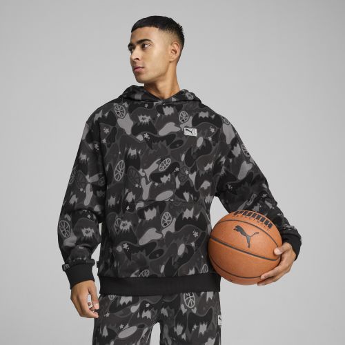 Sudadera de baloncesto con capucha Dress Code Camo para hombre, Ropa, Negro, 3XL - PUMA - Modalova