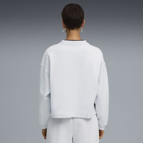 Sudadera extragrande Wardrobe Essentials para mujer, Accesoiros, Gris, XXS - PUMA - Modalova
