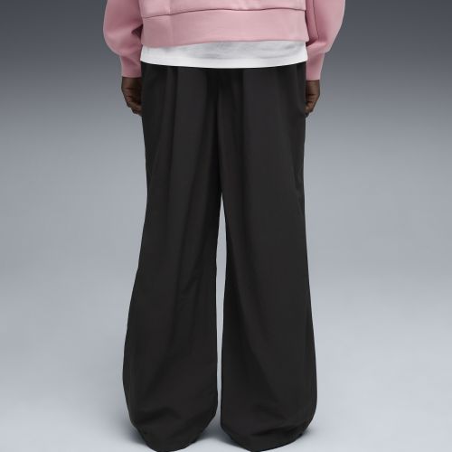 Pantaloni stile parachute oversize Wardrobe Essentials da uomo, Accessori, Nero, S - PUMA - Modalova