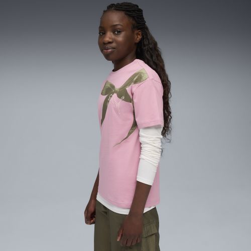 T-shirt décontracté à motif Bowtique Enfant et Adolescent, Vêtements, Rose, 15-16Y - PUMA - Modalova