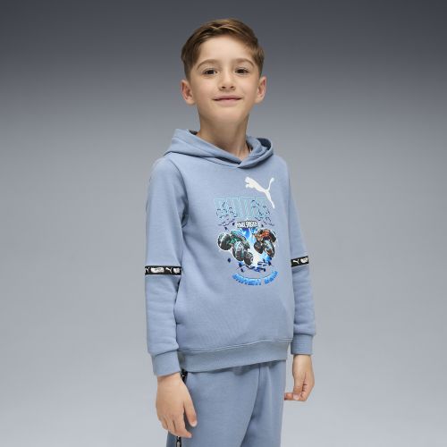 Sudadera con capucha x HOT WHEELS™ MONSTER TRUCKS para niños, Accesoiros, Azul, 4-5Y - PUMA - Modalova
