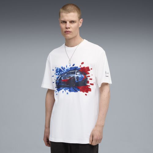 Camiseta BMW M Motorsport Graphic Mono para hombre, Ropa, Blanco, S - PUMA - Modalova