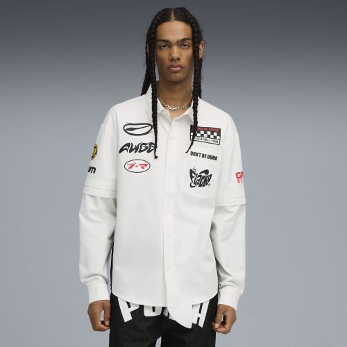 Chemise unisexe à boutons A$AP ROCKY x Unisexe, Vêtements, Blanc, S - PUMA - Modalova