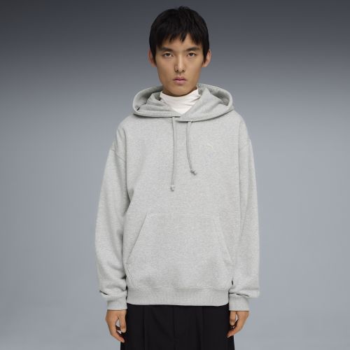 Select Essentials Hoodie Men in Gray | Size Large - PUMA - Modalova