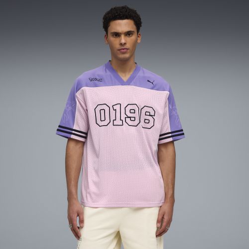 X POKÃMON Oversized Jersey Men in Pink | Size Large - PUMA - Modalova