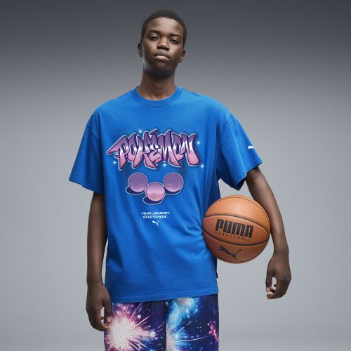 X POKÃMON Oversized T-Shirt Men in Blue | Size Large - PUMA - Modalova