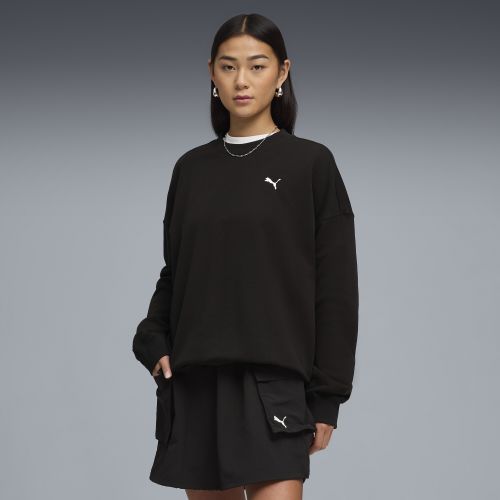 Wardrobe Essentials Oversized Sweatshirt Women in | Size Large - PUMA - Modalova
