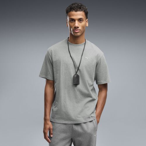 Select Essentials T-Shirt Men in Gray | Size Large - PUMA - Modalova