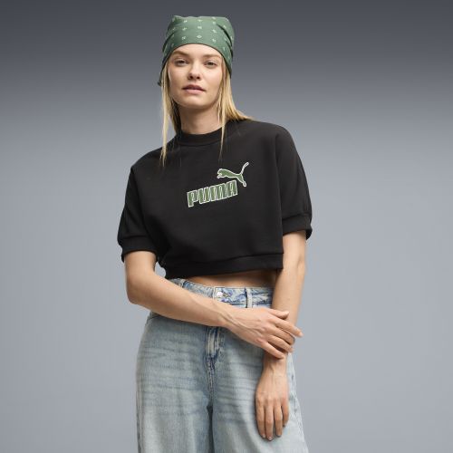 Sudadera holgada Essentials Elevated No. 1 Logo para mujer, Ropa, Negro, S - PUMA - Modalova