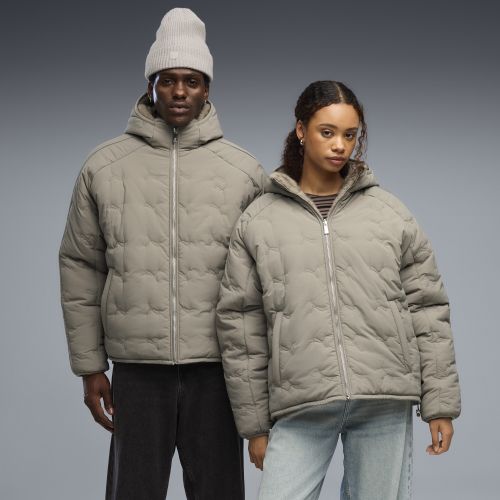 T7 PrimaLoft® Reversible Oversized Puffer Jacket Unisex in Beige | Size Large - PUMA - Modalova