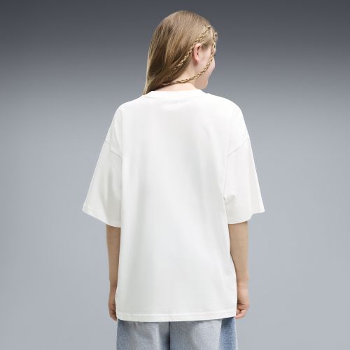 Camiseta estampada Midnight Shadow extragrande juvenil, Ropa, Blanco, 15-16Y - PUMA - Modalova
