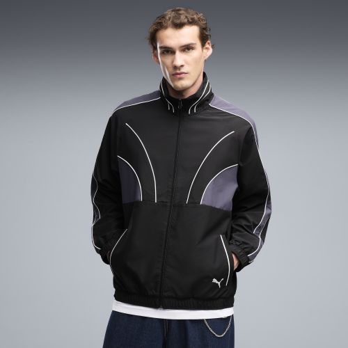 T7 Relaxed Woven Track Jacket Men in | Size Large - PUMA - Modalova