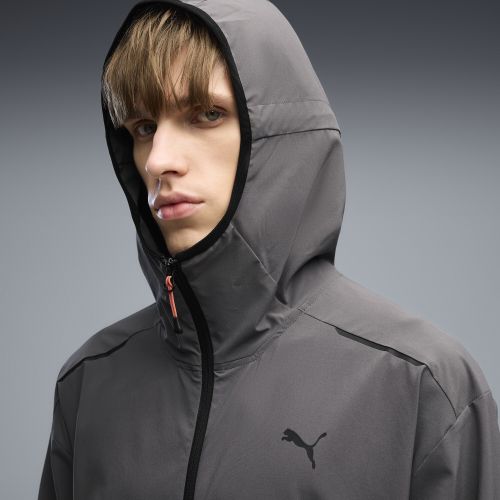 TECH 4-Way Stretch Relaxed Track Jacket Men in Gray | Size Large - PUMA - Modalova