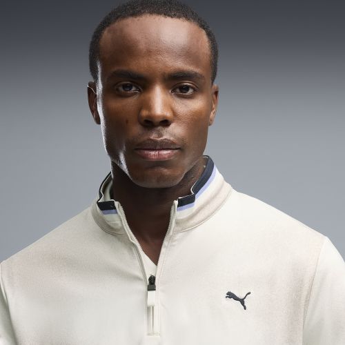 CLOUDSPUN Tech Coastal Claret Golf Jacket Men in Beige | Size Large - PUMA - Modalova