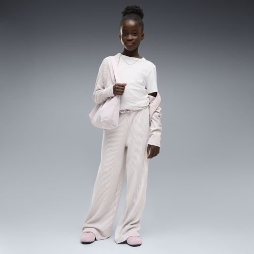 Pantaloni a gamba larga Essentials per ragazzi, Accessori, Rosa, 15-16Y - PUMA - Modalova