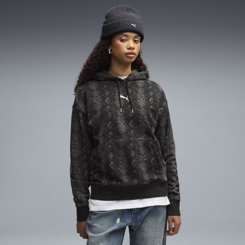 Sudadera con estampado de serpiente con capucha para mujer, Ropa, Negro, S - PUMA - Modalova