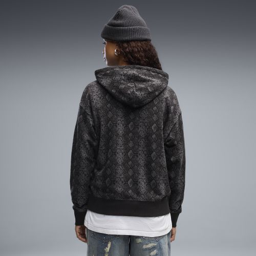 Sudadera con estampado de serpiente con capucha para mujer, Ropa, Negro, S - PUMA - Modalova