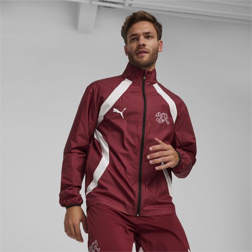 Chaqueta de fútbol de punta prepartido de Suiza - PUMA - Modalova