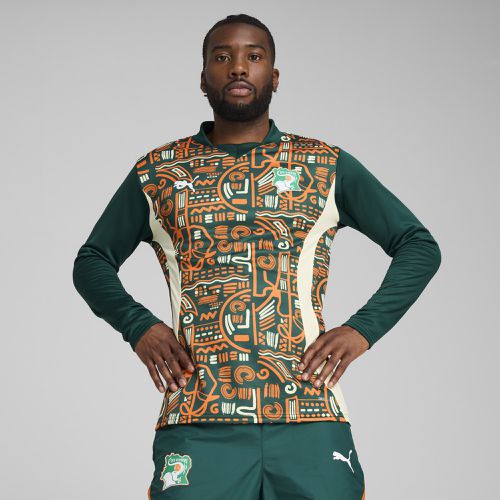 Sudadera prepartido de manga larga Costa de Marfil 2025 para hombre - PUMA - Modalova