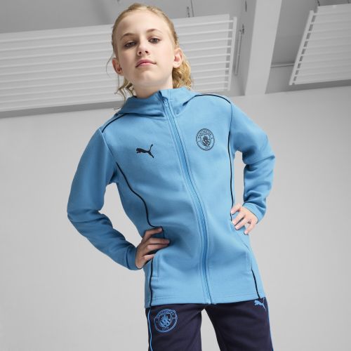 Chaqueta con capucha Manchester City Casuals para jóvenes - PUMA - Modalova