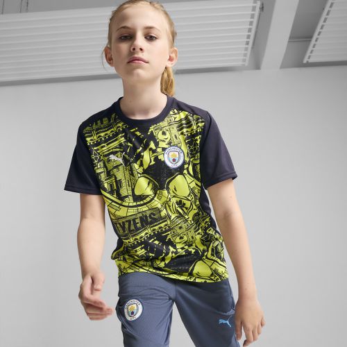 Camiseta prepartido Manchester City de manga corta juvenil - PUMA - Modalova