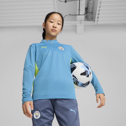 Camiseta de Training Manchester City con cremallera de un cuarto para jóvenes - PUMA - Modalova