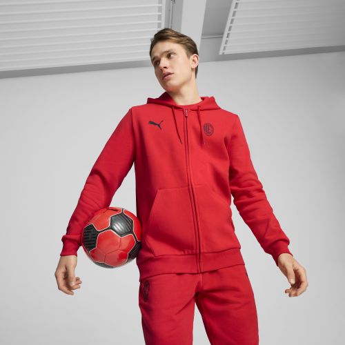 Chaqueta con capucha AC Milan ftblESSENTIALS para hombre - PUMA - Modalova