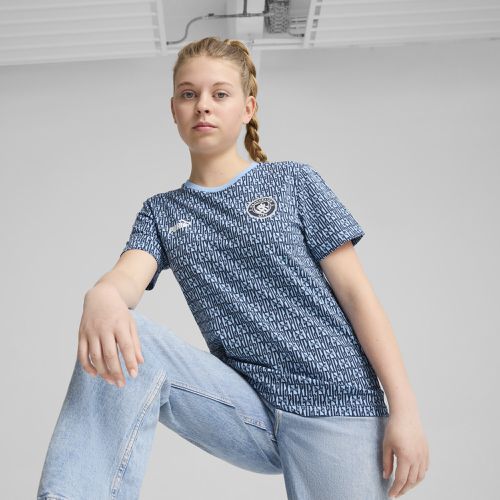 Camiseta Manchester City ftblCULTURE con estampado integral para jóvenes - PUMA - Modalova