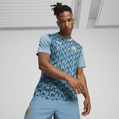 Camiseta de manga corta de prepartido Olympique de Marseille para hombre - PUMA - Modalova