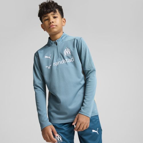 Maglia da training con zip corta Olympique de Marseille per ragazzi - PUMA - Modalova