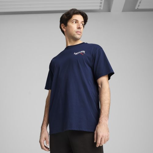 T-shirt Portogallo ftblNRGY+ da uomo, Abbigliamento, Blu, 3XL - PUMA - Modalova