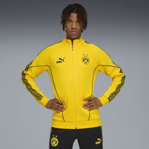 Giacca Borussia Dortmund KING Anthem da uomo, Abbigliamento, Giallo, S - PUMA - Modalova